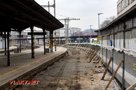 6.2.2019 - Brno hl.n.: probíhající rekonstrukce © Jiří Řechka