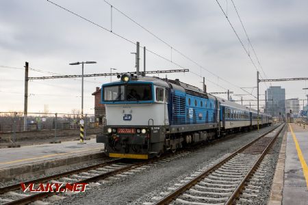 6.2.2019 - Brno hl.n.: 750.709, R 653 © Jiří Řechka