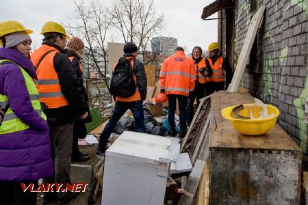 6.2.2019 - Brno hl.n.: jdeme do objektu stavědla č. 5 © Jiří Řechka