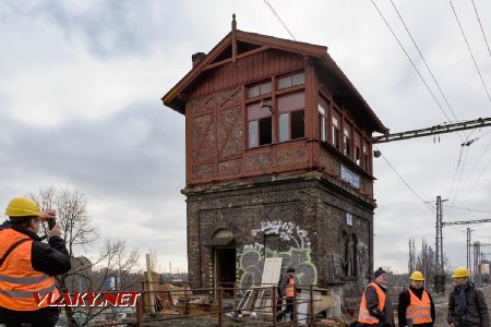 6.2.2019 - Brno hl.n.: stavědlo č. 5, objekt naší návštěvy © Jiří Řechka