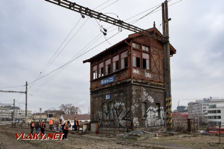 6.2.2019 - Brno hl.n.: stavědlo č. 5, objekt naší návštěvy © Jiří Řechka