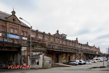 6.2.2019 - Brno hl.n.: skladištní budova Malá Amerika bývalého uhelného nádraží © Jiří Řechka