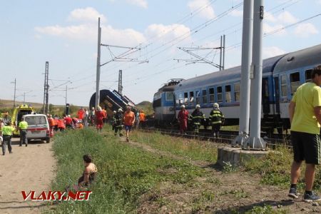 04.08.2015 - Horažďovice předměstí: složky integrovaného záchranného systému v akci © HZS Plzeňského kraje