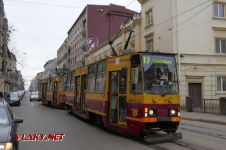 Łodz: Konstal 805Na, 24. 2. 2019 © Libor Peltan