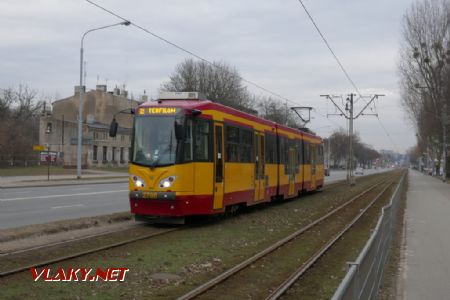 Łodz: Düwag M8CN, 24. 2. 2019 © Libor Peltan