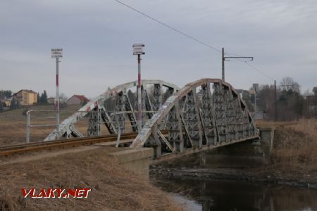 Lutomiersk, mostek přes Ner, 24. 2. 2019 © Libor Peltan