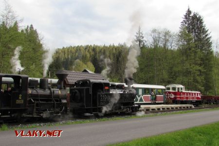 Dopravný ruch v Čiernom Balogu (11.5.2019) © ČHŽ