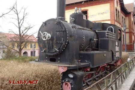 Sighișoara, parní lokomotiva úzkokolejky Sibiu-Sighișoara, 8.3.2019 © Jiří Mazal