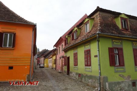 Sighișoara, staré město, 8.3.2019 © Jiří Mazal