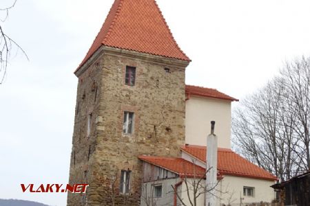 Sighișoara, obytná věž u kostela, 8.3.2019 © Jiří Mazal