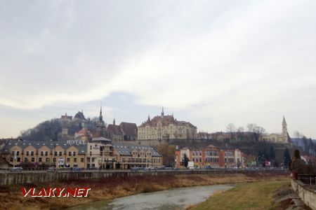 Sighișoara, panorama starého města, 8.3.2019 © Jiří Mazal