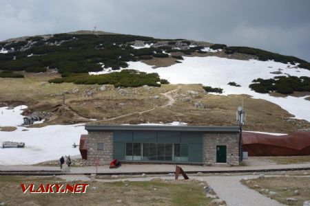 Hochschneeberg, bývalá stanica hostí najvyššie umiestnenú rakúsku galériu (1795 m n.m.), 25.05.2019 © Juraj Földes