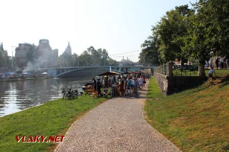 31.08.2019 - Hradec Králové, Smetanovo nábř.: sekce malých parních strojů a modelů © PhDr. Zbyněk Zlinský