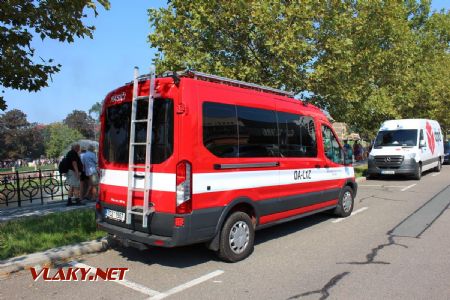 31.08.2019 - Hradec Králové, Eliščino nábř.: dopravní vozidlo DA-L1Z SDH Netolice © PhDr. Zbyněk Zlinský