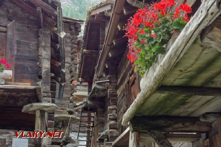 Zermatt, zachované zruby, 10.9.2019 © Juraj Földes