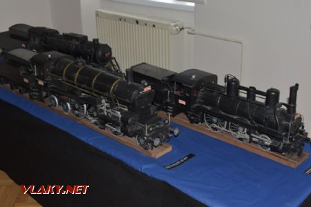Modely parních lokomotiv © Pavel Stejskal