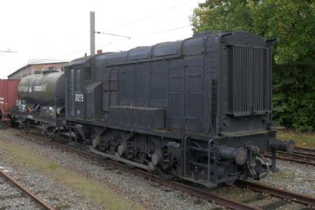 Muzeum Utrecht: loko vyrobená 1944 v anglickém Derby, 10. 10. 2019 © Libor Peltan