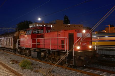 Gouda: zástupce řady 6400 od MaK, který zkrze Railion přešel k DB Cargo, 10. 10. 2019 © Libor Peltan