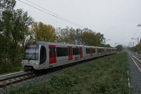 Vlaardingen Oost: nová souprava rotterdamského metra, 12. 10. 2019 © Libor Peltan
