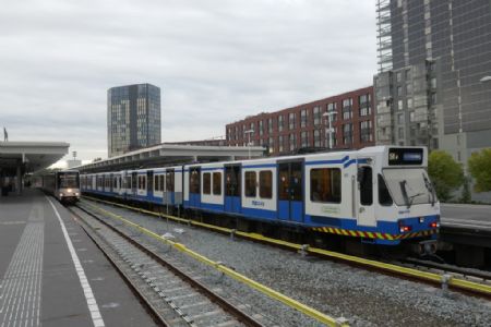 Amsterdam Spaklerweg: setkání starých meter od BN a CAFu, 14. 10. 2019 © Libor Peltan