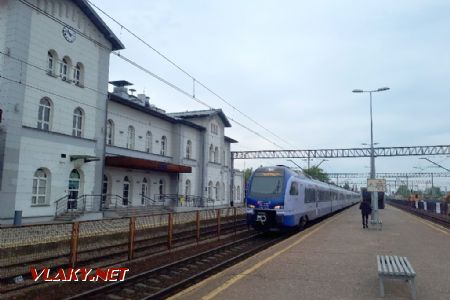 Kutno: Přijíždí vlak IC Rejewski z Varšavy do Bydhoště © Tomáš Kraus, 12.5.2019