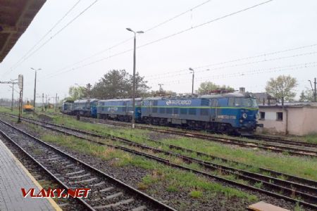 Inowrocław: Čekající stroje PKP Cargo v bydhošťské části kolejiště © Tomáš Kraus, 12.5.2019