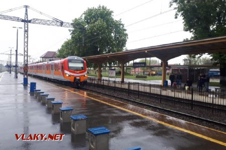 Inowrocław: Přijíždí vlak regio z Poznaně do Toruně © Tomáš Kraus, 12.5.2019