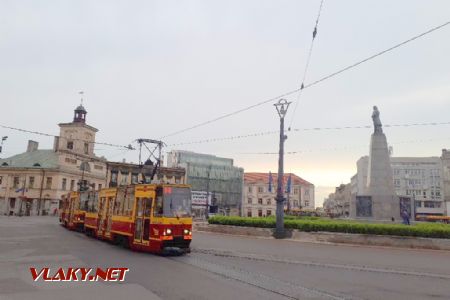 Lodž: Původní Konstaly na náměstí plac Wolności © Tomáš Kraus, 13.5.2019