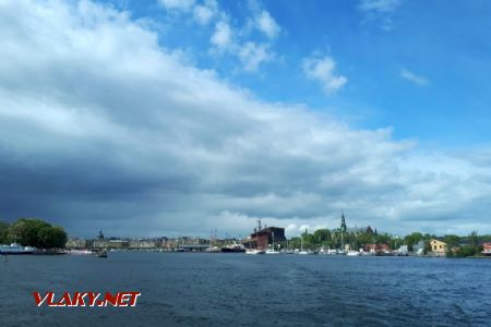 Stockholm: Pohled na město z lodi © Tomáš Kraus, 26.5.2019