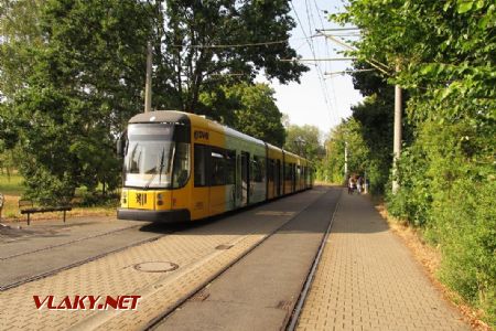 22.08.2018 – Weixdorf: tramvaj NGTD12DD © Dominik Havel