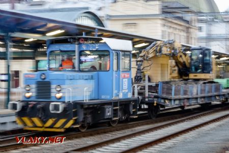 03.12.2019 - Plzeň hl.: 797.704, pracovní vlak EŽ © Jiří Řechka
