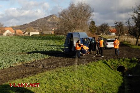 10.12.2019 - na trati: pracovníci AŽD © Jiří Řechka