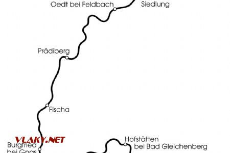 Mapa železnice, CC BY-SA 3.0 Earnest B