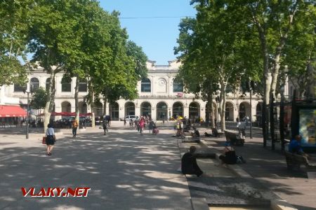 Nîmes: Železniční stanice © Tomáš Kraus, 23.7.2019