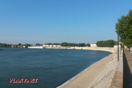 Arles: Nábřeží Rhôny © Tomáš Kraus, 25.7.2019