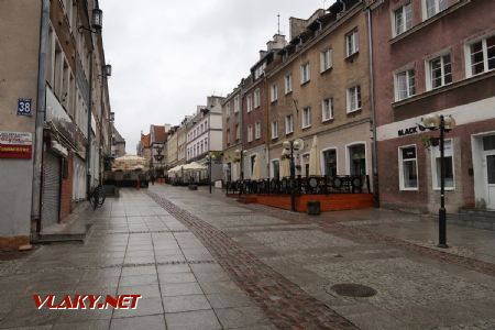 05.07.2019 – Olsztyn: ulice Prosta v jižní části centra města © Dominik Havel