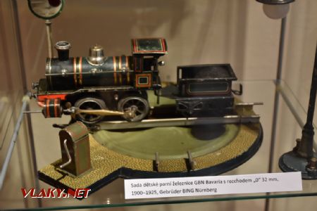Lokomotiva firmy Bing na točně, velikost 0 z let 1900-25; 7.6.2020, Vysoké Mýto © Pavel Stejskal