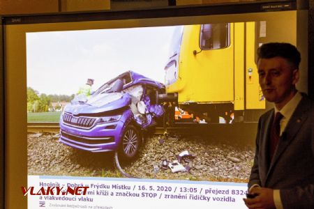14.07.2020 - Praha, Správa železnic: prezentace nehodových událostí © Jiří Řechka