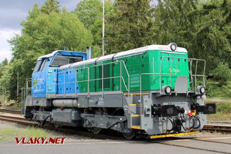 27.8.2020 - Loukov, Čepro: lokomotiva 723.717-5 © Karel Furiš