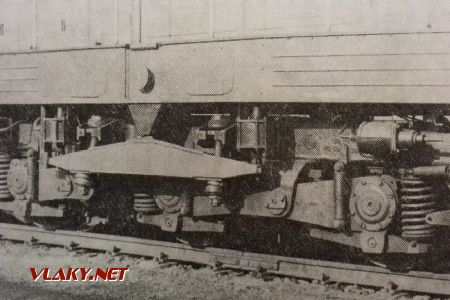 Podvozok rušňa radu 771; zdroj: Motorové lokomotivy T669.0, T669.1 a T669.5