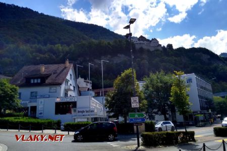 18.7.2020, Vaduz - niekde tam hore sídli lichtenštajnské knieža © Oliver Dučák