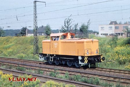 Niederwiesa - Flöha lokomoitva V 60 na zkoušce, 8.8.1986: © Pavel Stejskal