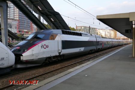 Lille Flandres: TGV Réseau Tricourant spojené s Duplexem, 23. 8. 2021 © Libor Peltan