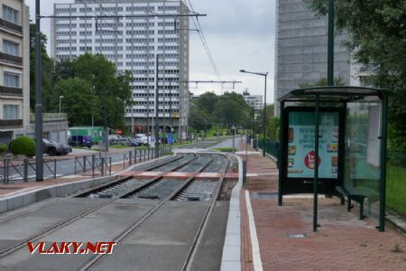 Brusel: prakticky dokončená, ale nezprovozněná trať na předměstí Heysel, 26. 8. 2021 © Libor Peltan