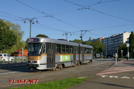 Brusel: PCC 7800 u muzea tramvají, 27. 8. 2021 © Libor Peltan