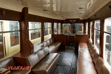 Muzeum Thuin: motorová tramvaj z roku 1947, 28. 8. 2021 © Libor Peltan