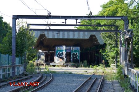 Charleroi: druhá stanice tratě metra do Châtelet, 28. 8. 2021 © Libor Peltan