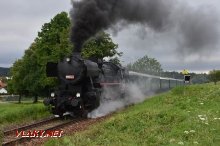 Soupravový vlak z Dolní Lipky do Žamberka u Lukavice v Čechách dne 18.7.2021,  © P.Stejskal