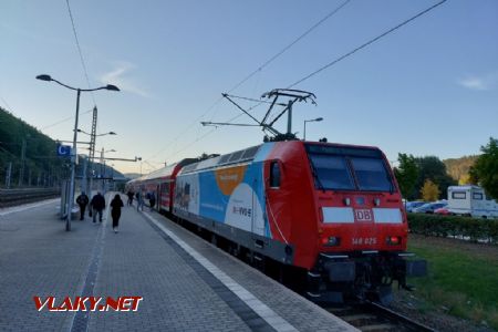 Bad Schandau: S-Bahn výjimečně bez 1. třídy © Tomáš Kraus, 8.10.2021