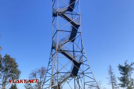 Ruhla: Železná rozhledna Carl-Alexander-Turm © Aleš Svoboda, 9.10.2021